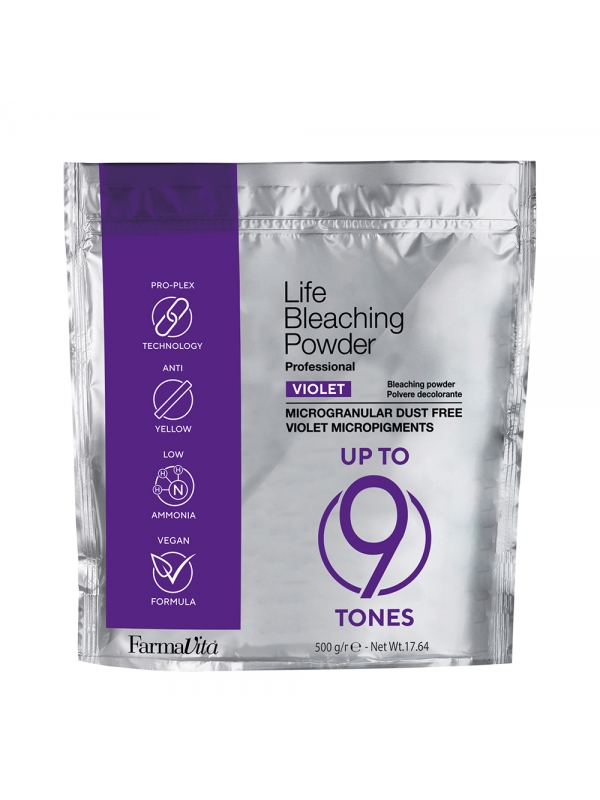 Violet Bleaching Anti-Yellow Пудра з амінокислотами з високим ступенем освітлення 500 g
