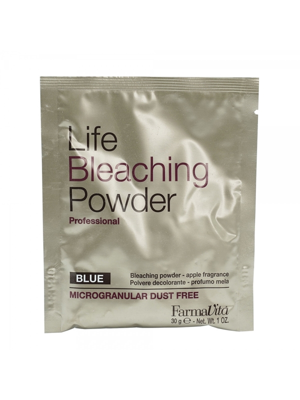 Life Bleaching Знебарвлююча блакитна пудра 30 g (Blue)