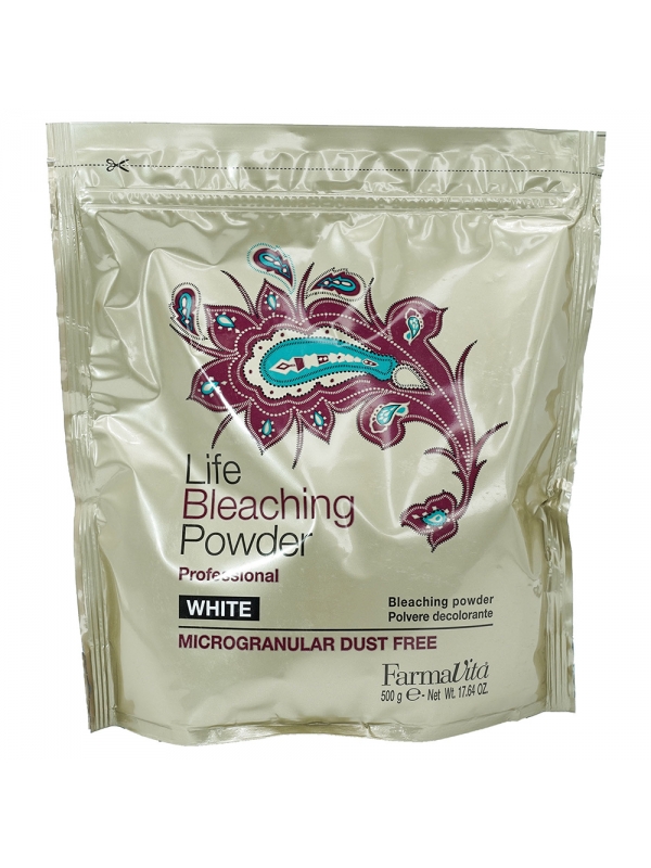 Life Bleaching Знебарвлююча біла пудра 500 g (White)