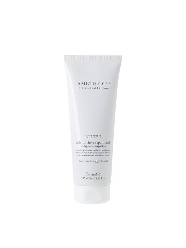 NUTRI nutritive repair mask - Маска для відновлення та живлення для всіх типів пошкодженого волосся 250ml
