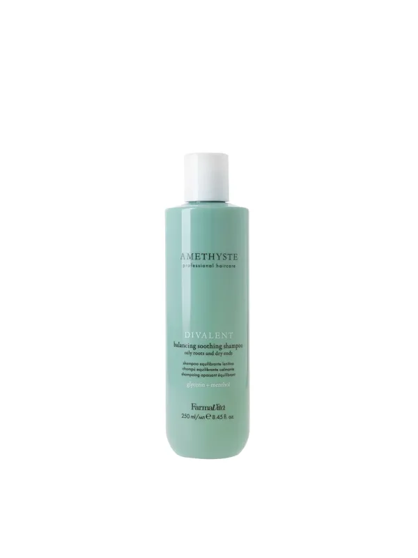 DIVALENT balancing soothing shampoo - Заспокійливий балансуючий шампунь для жирного коріння та сухих кінчиків 250 ml