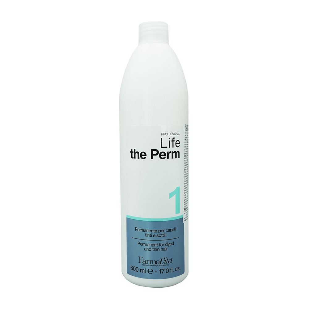 Life The Perm 1 Хим. завивка для окрашенных и тонких волос 500 ml