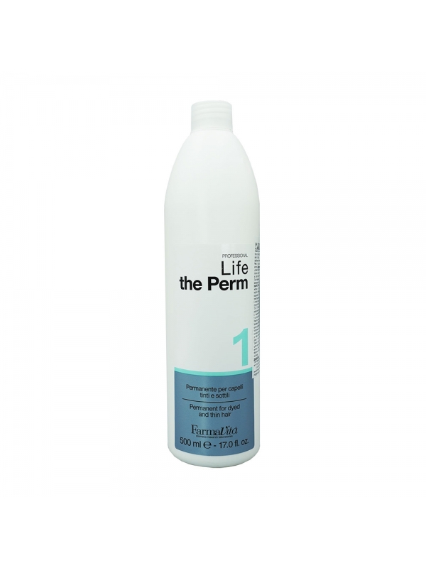Life The Perm 1 Хим. завивка для окрашенных и тонких волос 500 ml