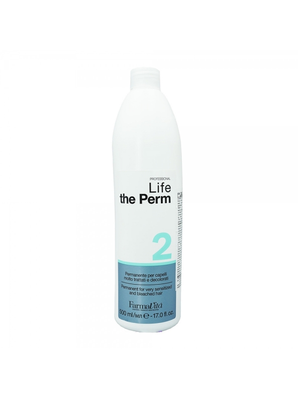 Life The Perm 2 Хим. завивка для пережженных волос 500 ml