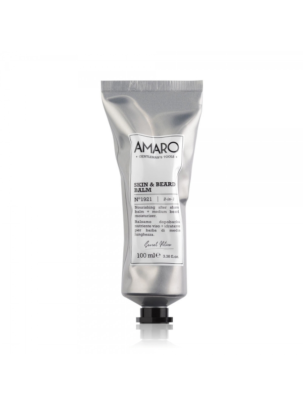 Amaro Skin and Beard Balm  Бальзам после бритья для кожи и бороды 100 ml